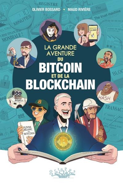 Couverture de l'album La grande aventure du bitcoin et de la blockchain