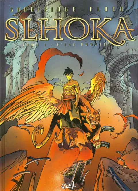 Couverture de l'album Slhoka Tome 1 L'île oubliée