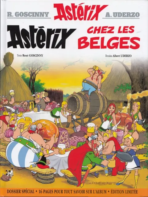 Couverture de l'album Astérix Tome 24 Astérix chez les Belges