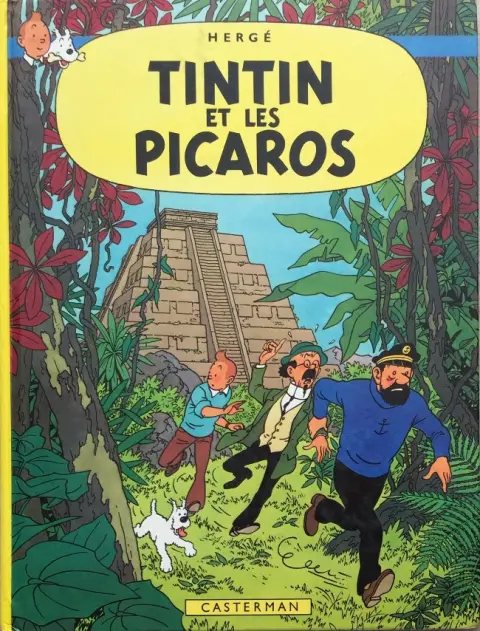 Couverture de l'album Tintin Tome 23 Tintin et les Picaros