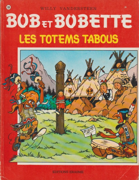 Couverture de l'album Bob et Bobette Tome 108 les totems tabous