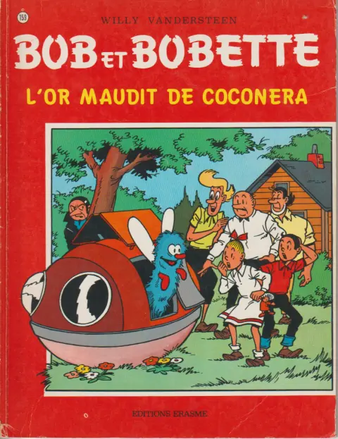 Couverture de l'album Bob et Bobette Tome 159 l'or maudit de Coconera