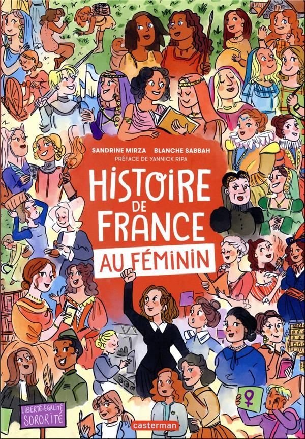 Couverture de l'album Histoire de France au féminin