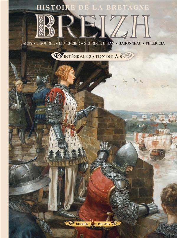 Couverture de l'album Breizh - Histoire de la Bretagne Intégrale 2 - Tomes 5 à 8