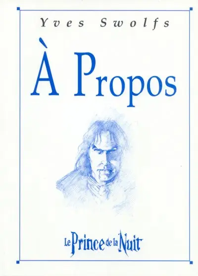 À Propos Tome 7 Le prince de la nuit