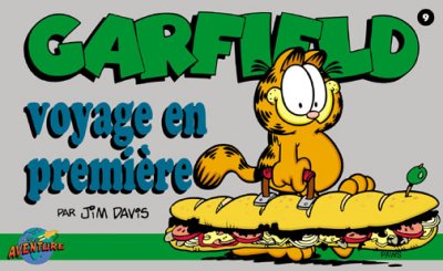 Couverture de l'album Garfield Tome 9 voyage en première
