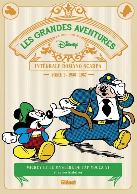 Couverture de l'album Les Grandes aventures Disney Tome 2 1956/1957 : Mickey et le Mystère de Tap Yocca VI et autres histoires