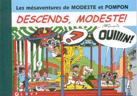 Couverture de l'album Modeste et Pompon Tome 3 Descends, modeste !