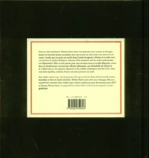 Verso de l'album Seules contre tous