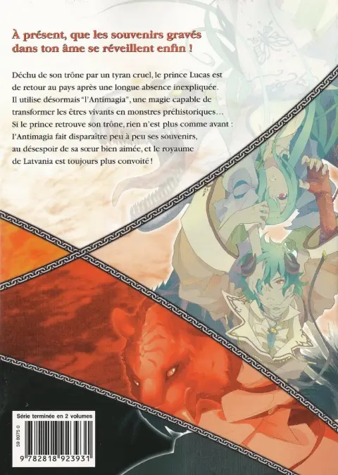 Verso de l'album Antimagia 1