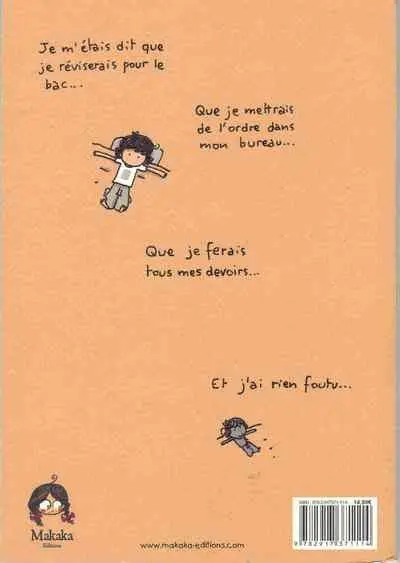 Verso de l'album Soit dit en passant Journal d'un étudiant