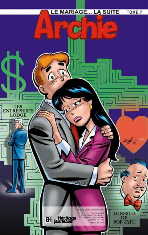 Verso de l'album Archie Tome 7 Le Mariage... la suite