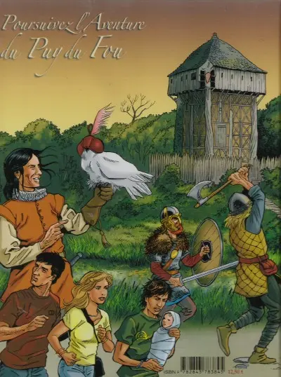 Verso de l'album Le Trésor du Puy du Fou Tome 2 Les 3 macles d'argent