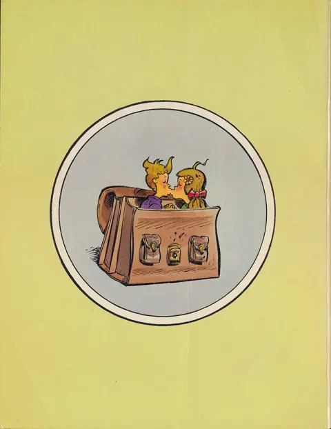 Verso de l'album Wilbur ou... l'indocile heureux
