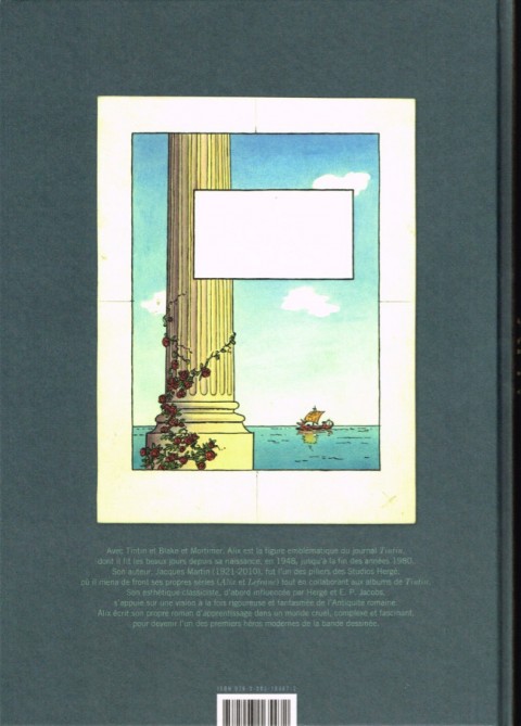 Verso de l'album Alix Alix - L'art de Jacques Martin