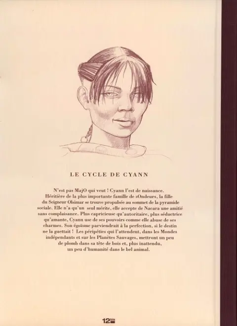 Verso de l'album Le Cycle de Cyann Tome 5 Les Couloirs de l'Entretemps
