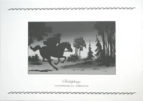 Verso de l'album Flamberge au vent