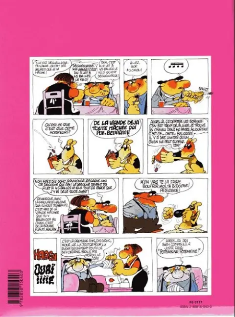 Verso de l'album Kador Tome 2