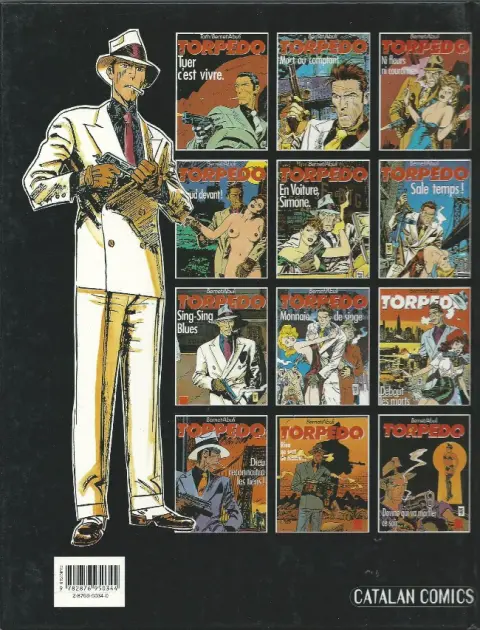 Verso de l'album Torpedo Tome 7 Sing-Sing Blues