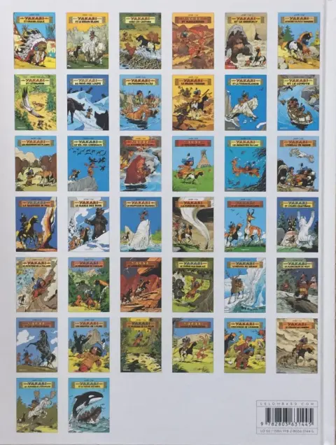 Verso de l'album Yakari Tome 6 Le secret de Petit Tonnerre