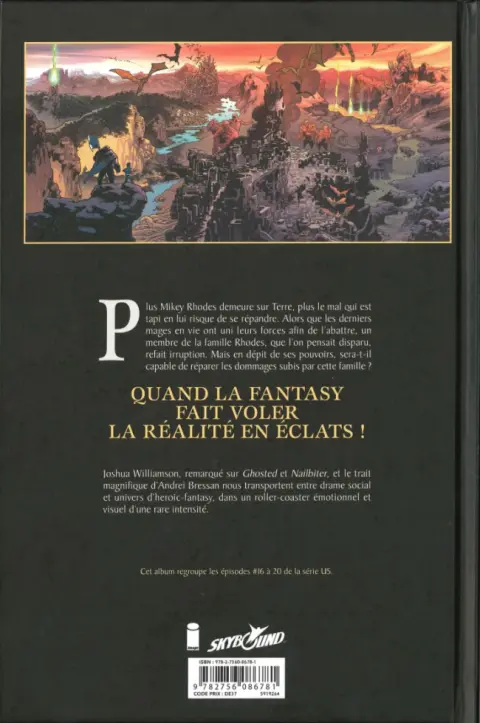 Verso de l'album Birthright Tome 4 Histoire de famille