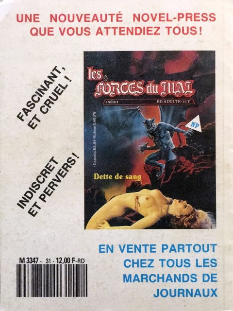 Verso de l'album Les Meufs Tome 31 Juliette, reviens !