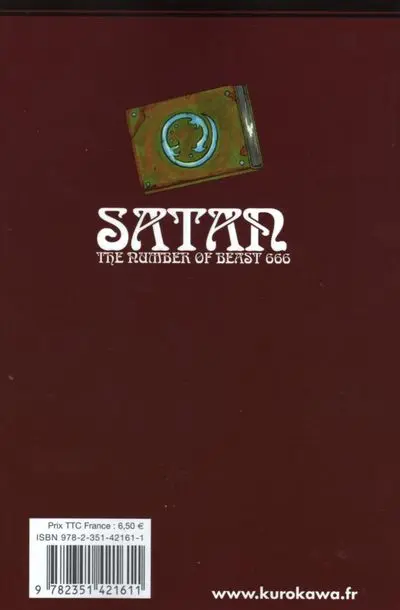 Verso de l'album Satan 666 11