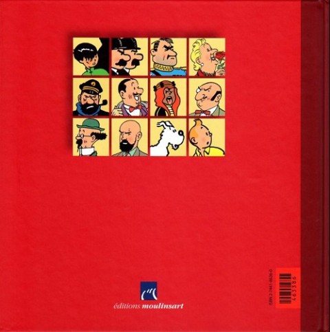 Verso de l'album Tintin Haddock - Mille millions de mille sabords !