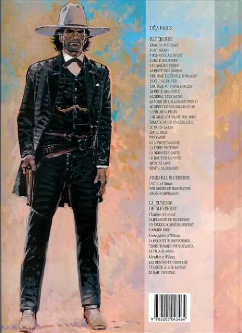 Verso de l'album Blueberry Tome 18 Nez cassé