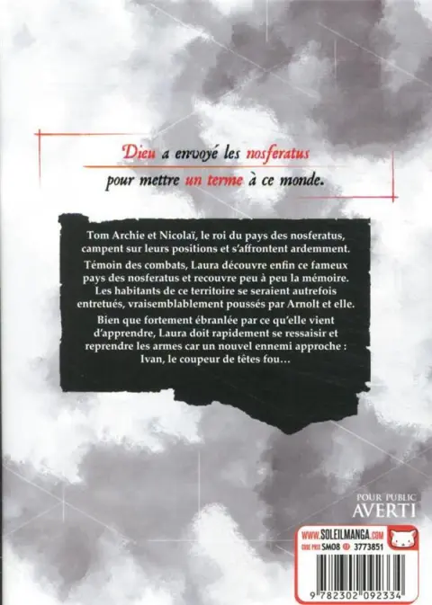 Verso de l'album Nosferatu 3