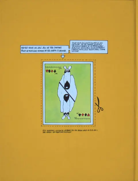 Verso de l'album Kador Tome 1