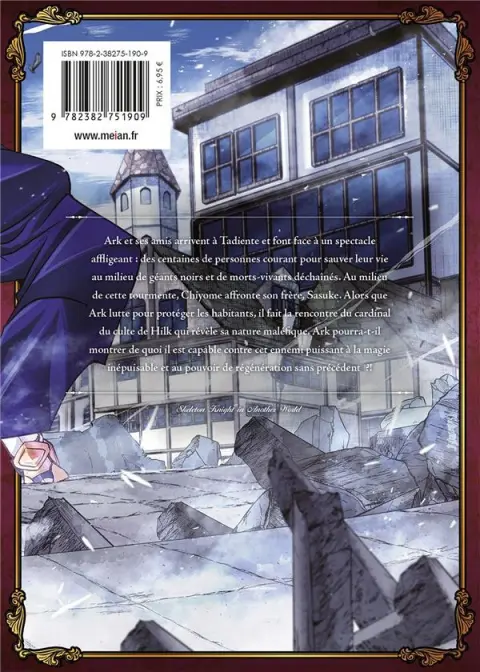 Verso de l'album Skeleton knight in another world Tome VII