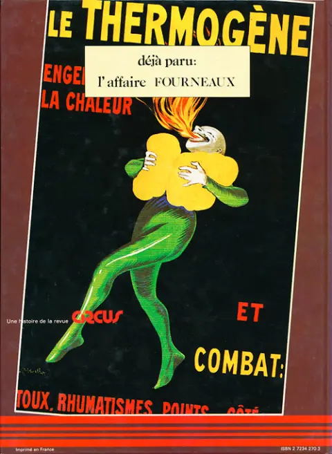 Verso de l'album Chroniques provinciales Tome 2 Faux mouvements