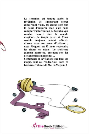 Verso de l'album MaHo-Megumi 3