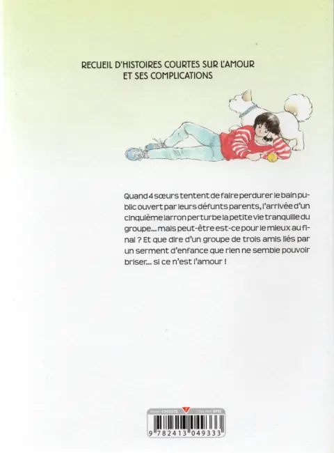 Verso de l'album Short program Volume 4 Girl's type