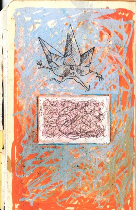 Verso de l'album carnet d'adresses