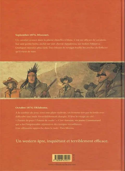 Verso de l'album Compadres
