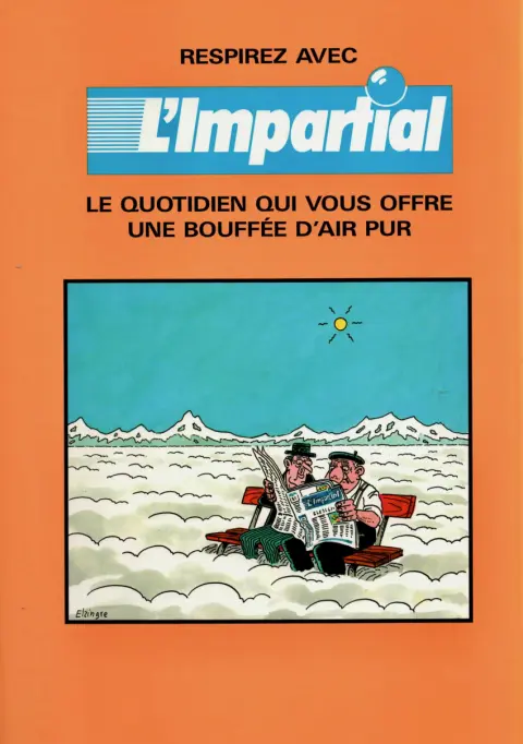 Verso de l'album Duo du banc Tome 3