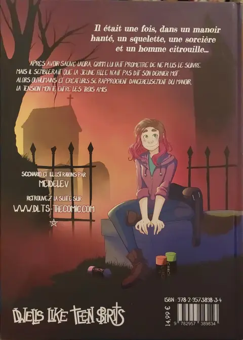 Verso de l'album Dwells like teen spirits #03