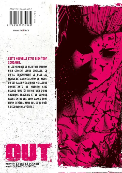 Verso de l'album Out Vol. 13