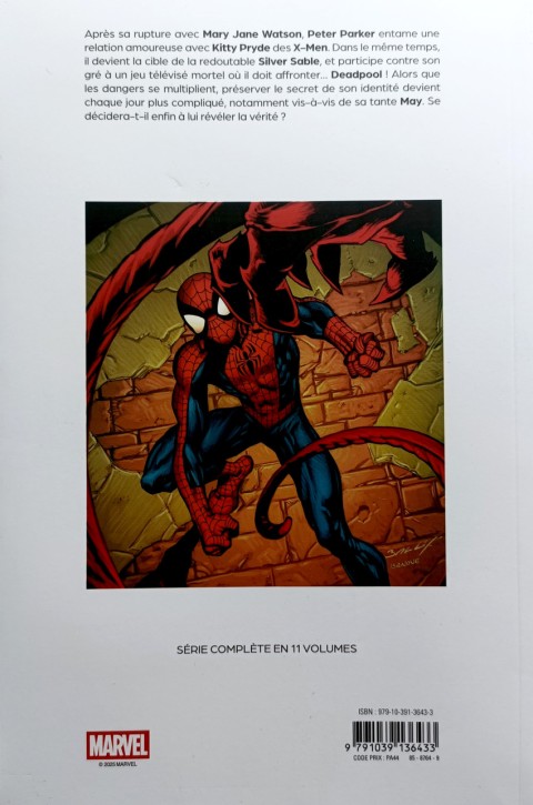 Verso de l'album Ultimate Spider-Man Tome 8 Héros des rues