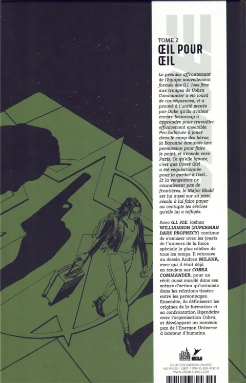 Verso de l'album G.I. Joe Tome 2 Oeil pour oeil