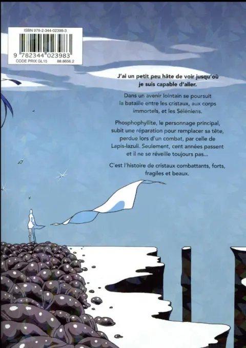 Verso de l'album L'Ère des cristaux 7
