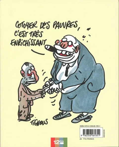 Verso de l'album Le Fric c'est capital