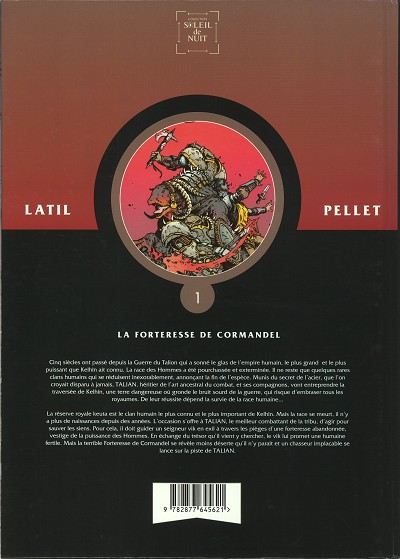 Verso de l'album Les Guerriers Tome 1 La forteresse de Cormandel