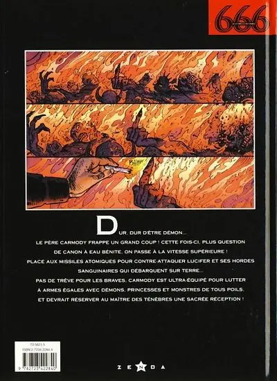 Verso de l'album 666 Tome 4 Lilith Imperatrix mundi