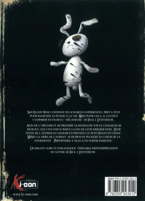 Verso de l'album Hell Blade 4