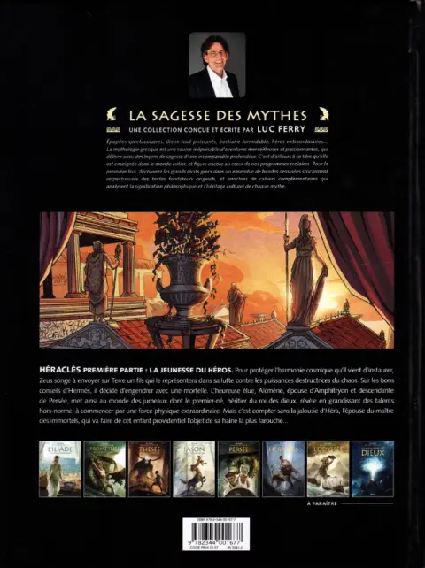Verso de l'album Héraclès 1/3 La jeunesse du héros