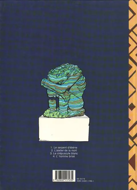 Verso de l'album Les aventures de Jimmy Tousseul Tome 4 L'homme brisé