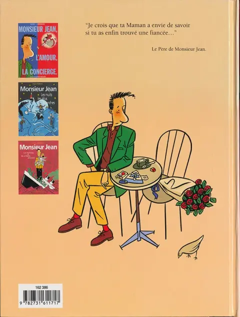 Verso de l'album Monsieur Jean Tome 3 Les femmes et les enfants d'abord
